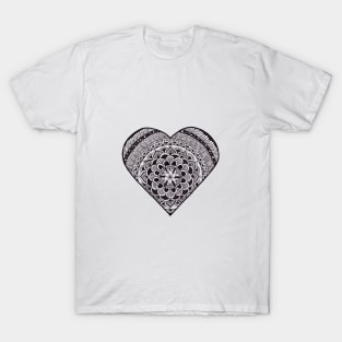 Heart Mandala T-Shirt